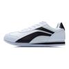 Li Ning 3K Classic Casual Low-Top Running Shoes Women Sneakers Black White AGCR004-2