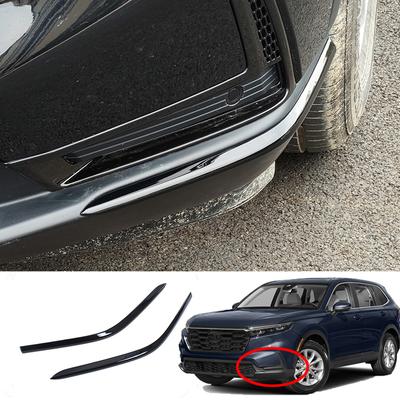 Araba Aksesuarları Honda CRV CR-V 2023+ ABS siyah karbon Arka Ön Tampon sol sağ köşe Dudak Koruyucu şerit Kapak