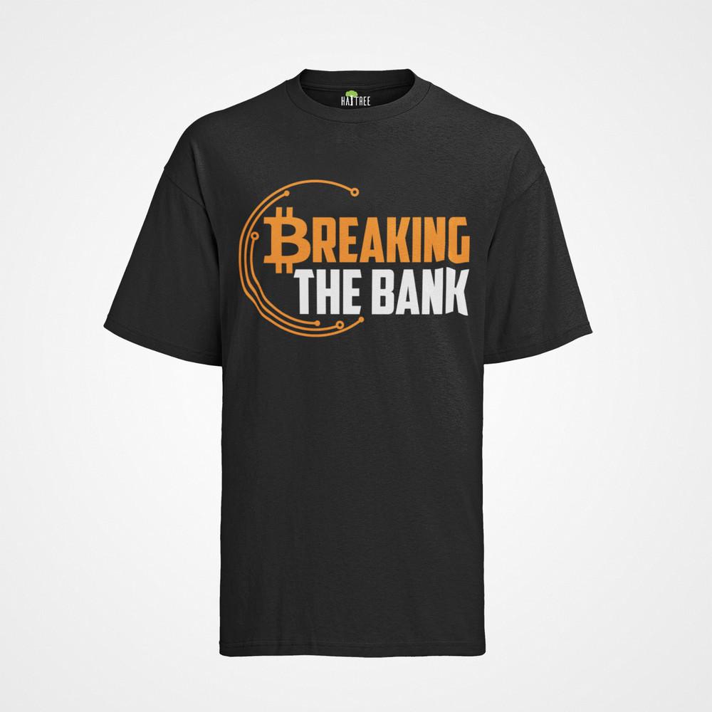 

Bio Herren T-Shirt Breaking The Bank Krypro Aktien Money Geld Stock Get Rich M