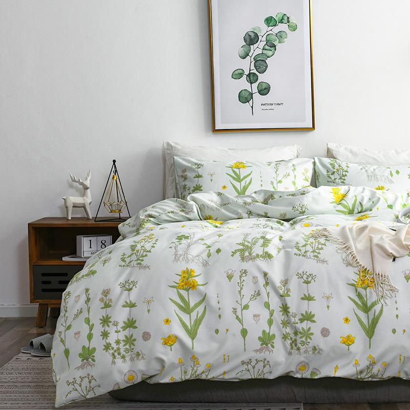 RunGrape Duvet Cover Bedding Set Twin Queen King Size 240x220 Nordic Bed Cover 150 Euro Bed Linen 2 Bedrooms Bedclothe 200x200