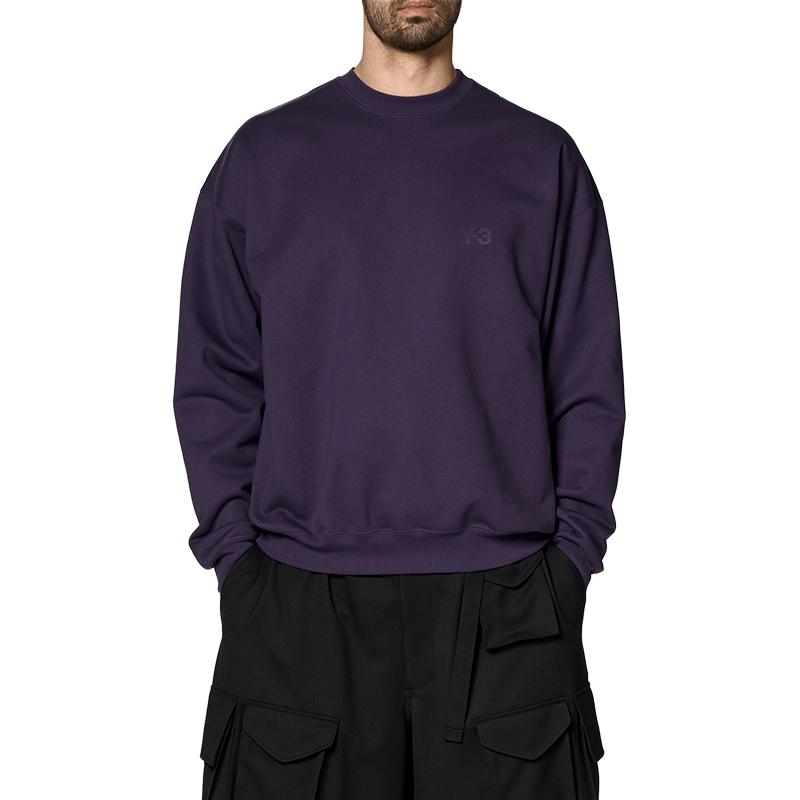 Y-3 Ultimate Minimalist Design Unique Taste Sweatshirt Men sweatshirt Crystal-Purple KB4683