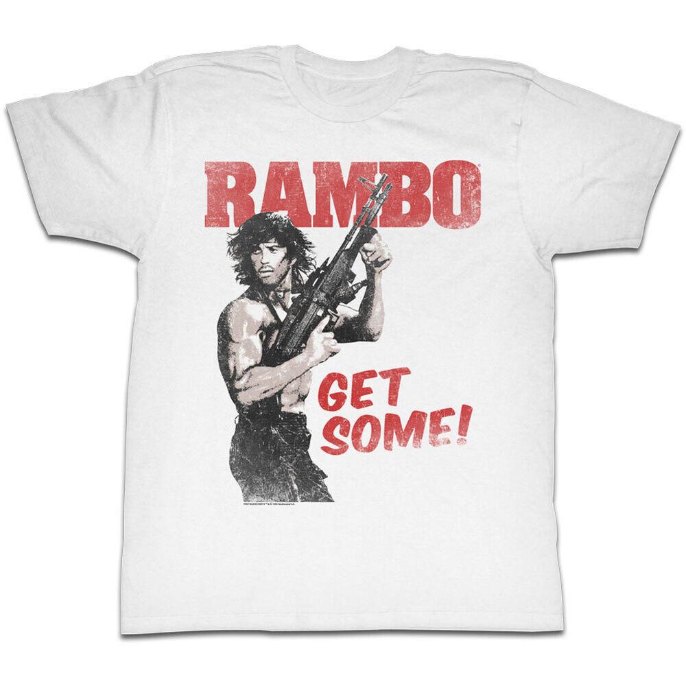 

Rambo Get Some White Unisex T-shirt