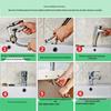 GLBO Stainless Steel Bathroom Sink Faucet