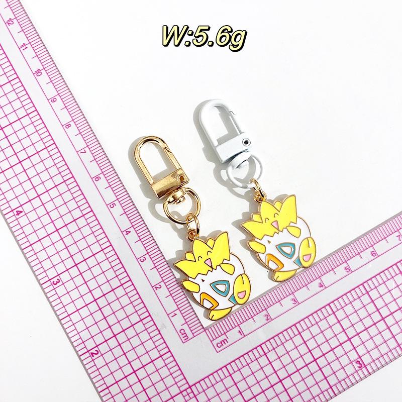 Creative Pokemon Keychain: Cute Pikachu Cartoon Bag Pendant & Zipper Pull