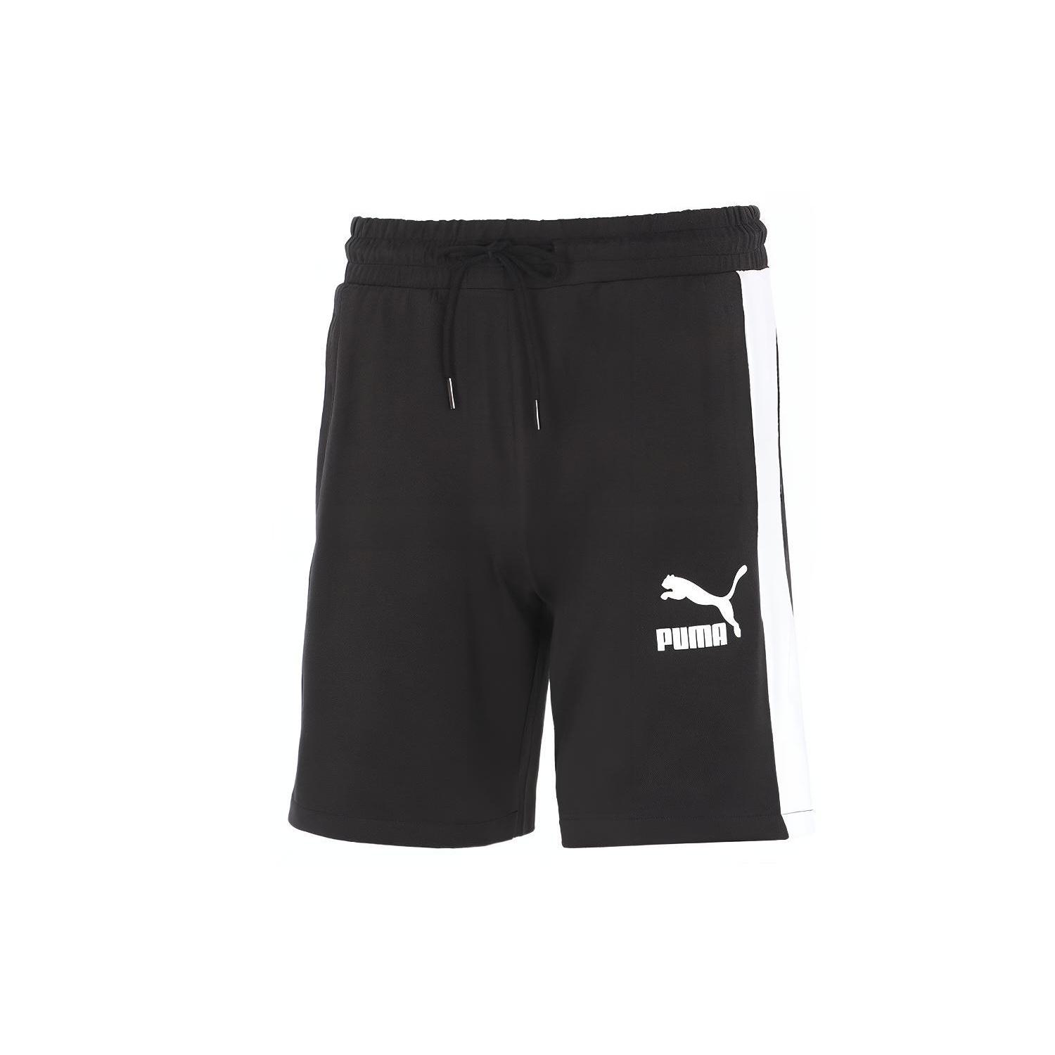 PUMA Casual Sports Breathable Lacing Shorts Black Men s 531358-01 XL
