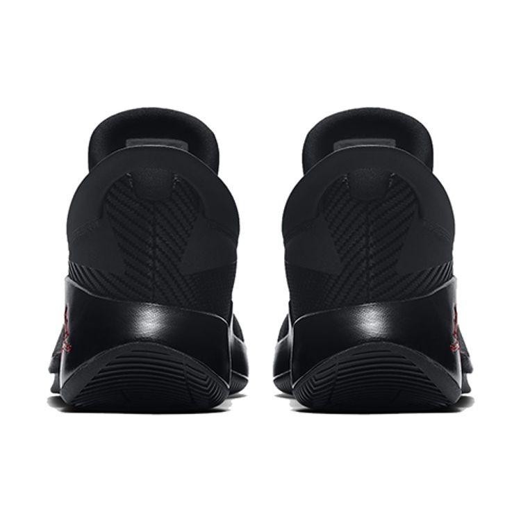 Jordan Fly Lockdown Komfortabel Støtdemping Lett Lav Topp Basketballsko Herre sneaker Svart Rød AO1550-012