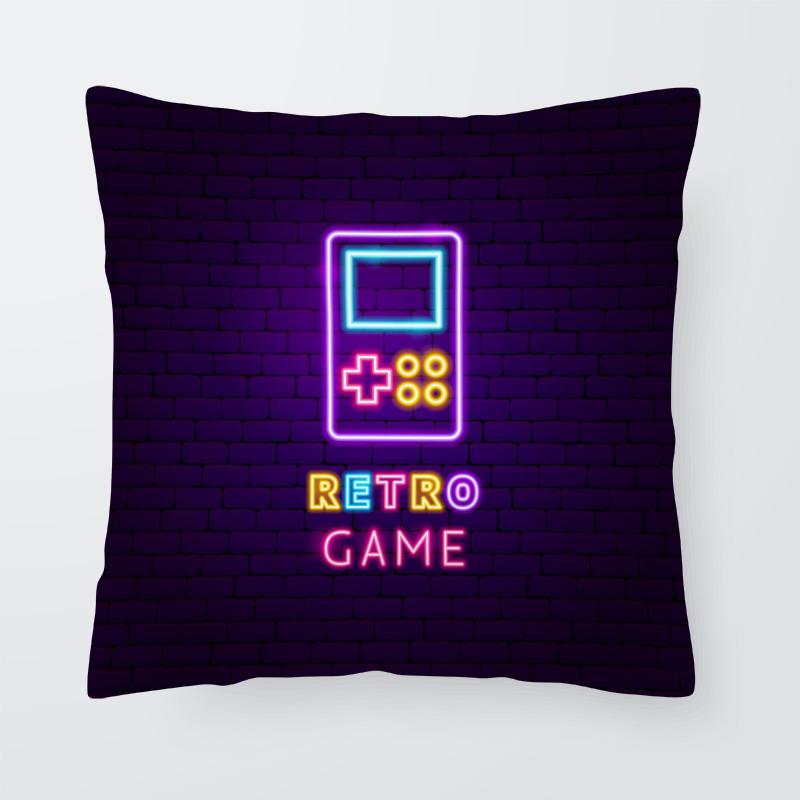 Super Hot Gaming Fan Video Game Pad Cushion Cover Decorative Pillowcase Living Room Sofa  Bed Cart Throw Pillow