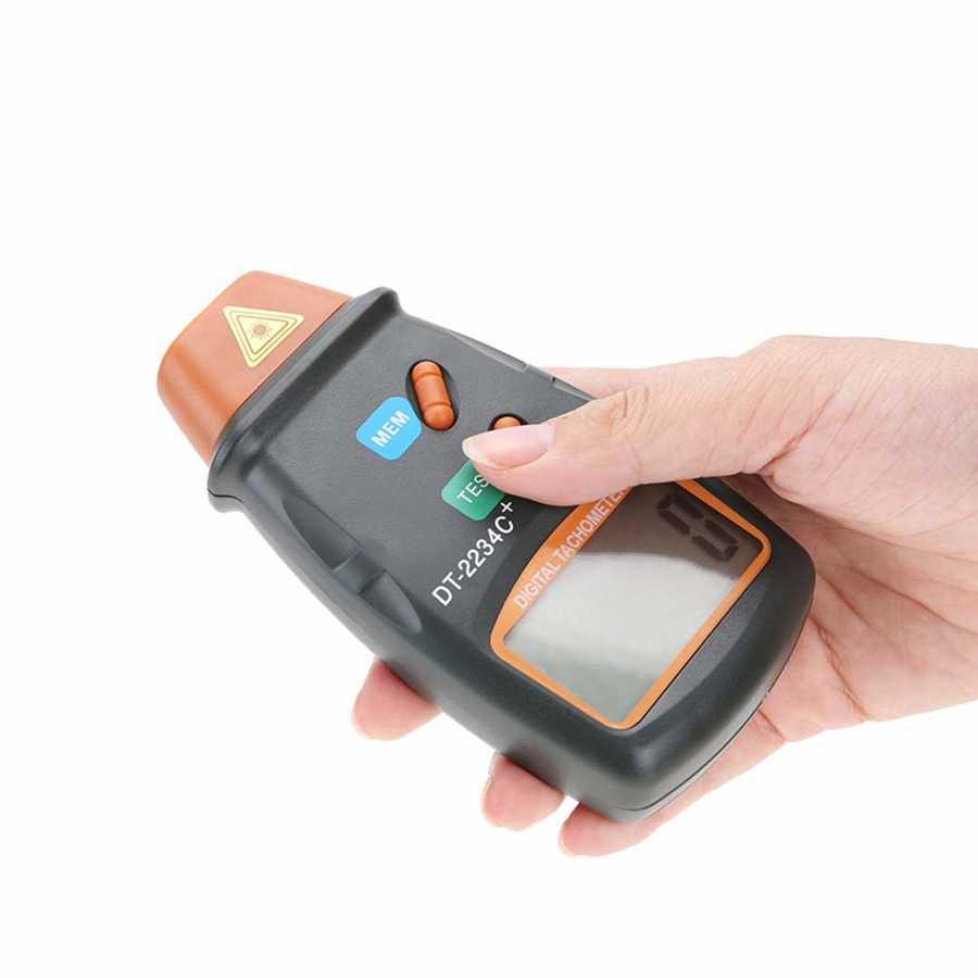 

Orange DT-2234C+ Handheld Digital Laser Tachometer Speed Tester