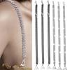 2pcs Adjustable Shoulder Straps Fashion Accessories Crystals Body Jewelry Women Rhinestones Bras Strap Wedding Dress