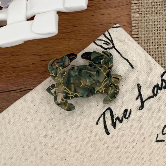 Women Hair Clip Crab Design No Damage To Hair Mini Hairpin Thick Thin Curly Straight Hair Small Sea Animal Hair Barrettes