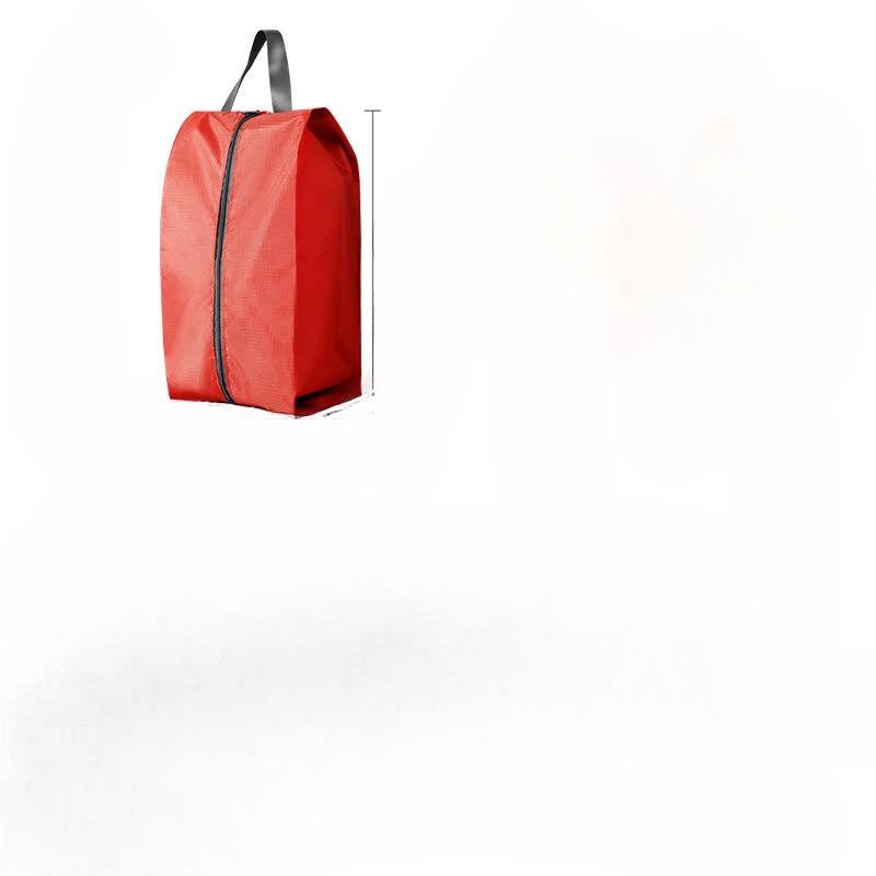 

Портативные сумки для хранения обуви, дорожные чехлы для обуви, водонепроницаемый карман, унисекс, сумка-органайзер на молнии, влагостойкий комплект для хранения обуви 39.3*19*15cm красный