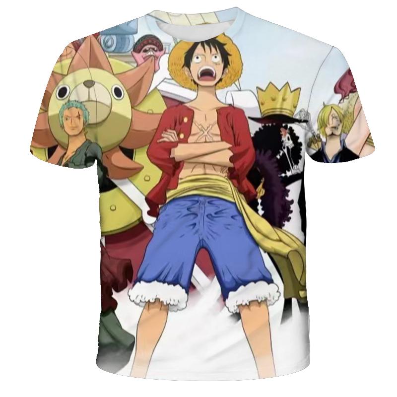 New 3D Printed Animation Element Outdoor Leisure T-shirt Comfortable Material Suitable For, Men and Women