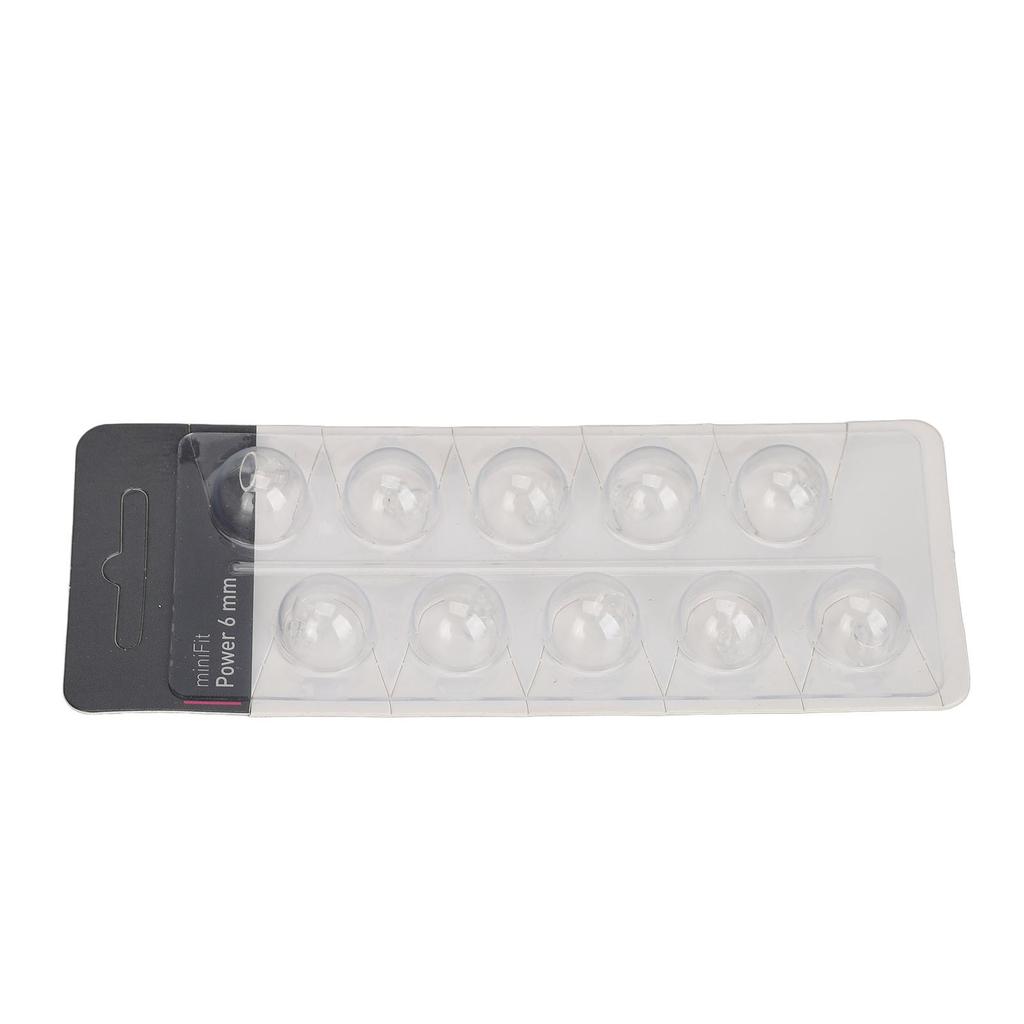 10PCS Hearing Ear Tips Higher Transparency Dual Layer Closed Comfortable Anti Static Sound Aid Domes