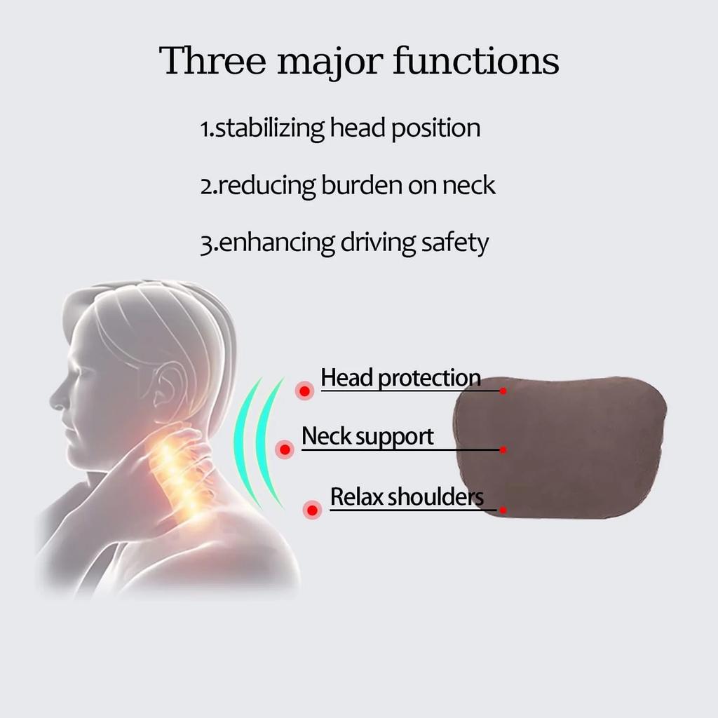 High-Quality Car Headrest Neck Support Seat for Maybach Design S Class Soft Universal Adjustable Car Neck Pillow Waist Pillow