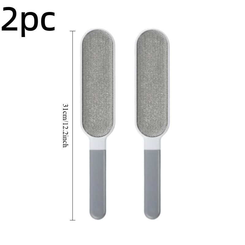 Double-Sided Pet Hair Remover, Pet Hair Tools Manual Electrostatic Sticky Lint Brush, for Cat, Clothing, Sofa, Furniture Clean