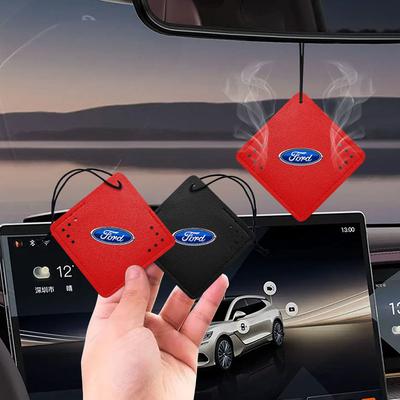Nowy Wisiorek Samochodowy Aromaterapia Odświeżacz Powietrza Do Pomieszczeń Trwały Saszetka Dla Focus Mondeo MK1 MK2 MK4 MK3 Fiesta ST Line Kugo Transit Escape Fusion Explorer