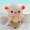 Adorable Fluffy Sheep Keychain Plush Toy Soft Backpack Charm Perfect Birthday Gift