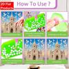 Pearl Painting 5D DIY Decorative Painting. Pearl Castle and Flying Doves. Cute Birthday Gift. Handmade Art Painting