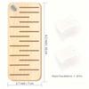 Embroidery Floss Storage 15-Slot Wooden Spool Storage Magnetic Floss Bobbin Holder For Hobbyists Quilters Artists Home Craft