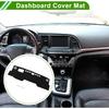 Dash Cover for Toyota Camry Xle Xse 2025-2026 with Hud Dashboard Cover Car Interior Anti-Slip/Anti Dust Polyester Black 1 Pcs