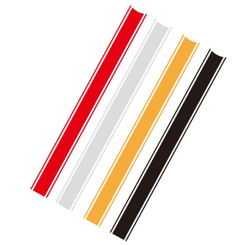 1pc Universal Motorcycle Body Slim Strip Sticker Motorcycle Tank Decorative Strip Motorcycle Badge Decal Motorbike Accessories