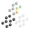 8Pcs Not Fade Water Resistant Pet Themed Stickers Upgrades for Auto Exterior & Personal Belongings Long Lasting Quality