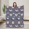 Hollow Knight Blankets Coral Fleece Plush  Winter  Portable Ultra-Soft Throw Blanket for Bedding Bedroom Bedding Throws