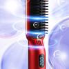Lazy hair straightening comb without damaging hair, wireless portable mini electric curling comb, negative ion care and electric curling stick