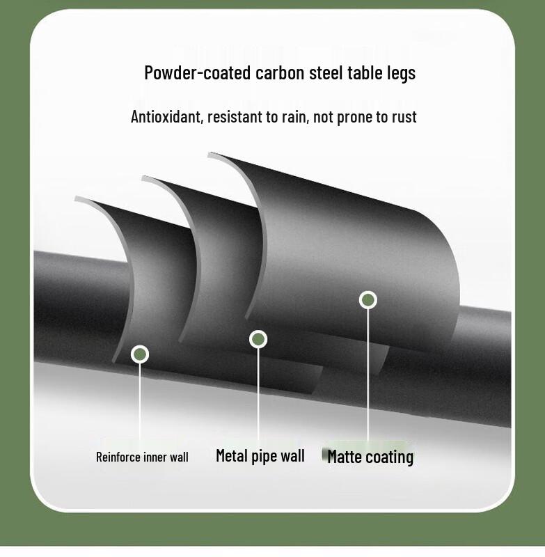 Suiyuan Outdoor Portable Folding Table & Chair Set