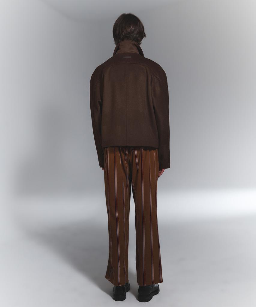 Night Flow Essential Classic Wool Jacket (Brown)