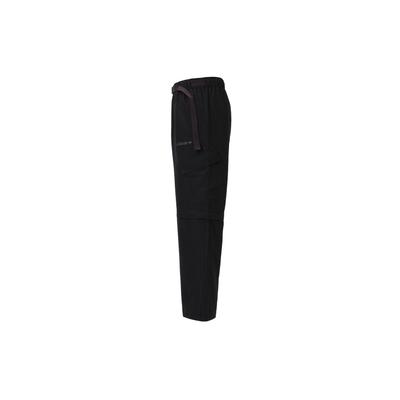 Originals Zip-Off Pants Solid Color Logo Loose Knit Sports Pants Men Pants Black JD9580