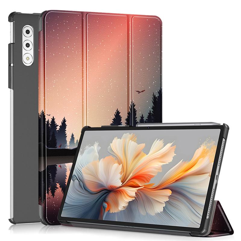Custodia Per Lenovo Yoga Tab Plus 12.7 Custodia TB520FU Moda Pittura Supporto Smart Copertura in Pelle Per Yoga Pad Pro AI 12.7 Custodia Funda