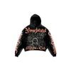 Sweat à capuche unisexe surdimensionné Streetwear Impression 3D Manches longues Pull Haut décontracté Adolescents Adultes
