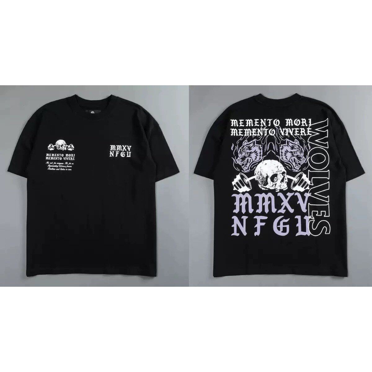 

New DARCSPORT Wolf Head Bushido Short Sleeve Men s and Women s Oversized Yk2 American Sports and Leisure Loose Printed Cotton T-shirt XXXL червоний
