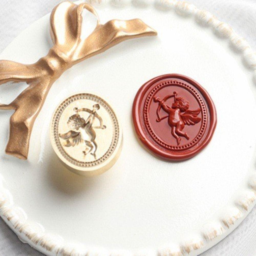 Card DIY Envelope Albums Fire Paint Seal Stamp Scrapbook Decoration Embossed Stamp Wax Seal Stamp