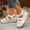 Ladies Shoes  High Quality Buckle Strap  Closed Toe Office Sandals
