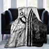 1pc. Jack Skellington Blanket, Nightmare Before Christmas Theme, Cartoon Throw Blanket for Home Decor, Gift Idea, Suitable for All Seasons,S