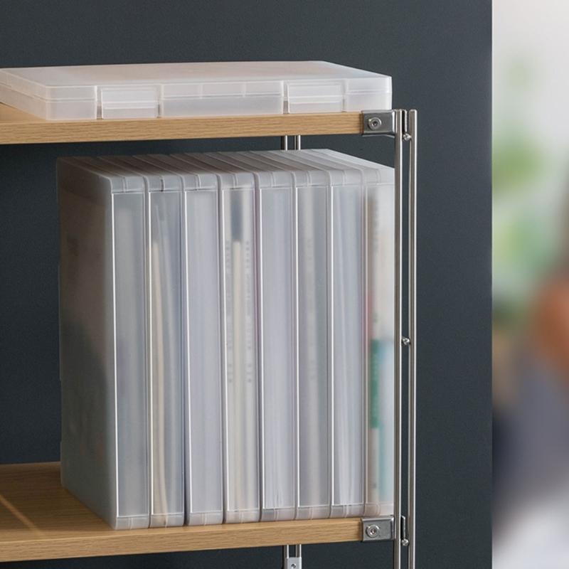 Portable A4 File Box Office Document Storage for Case Portable Project for Case A4 Paper Organizer for Office Travel 12.