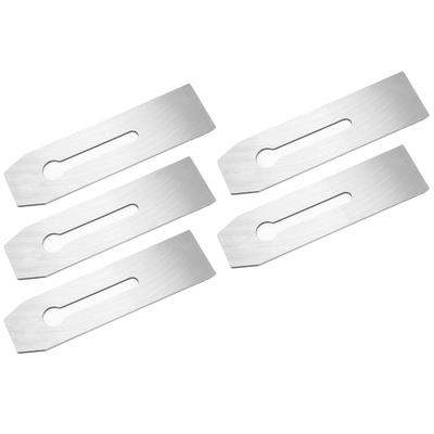 5 Pcs Planer Blade 51mm Heat Treatment WearResistant Durable High Carbon Steel Cutter Tool for