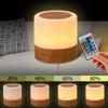 RGB Night Lamp Camping Light Atmosphere Night Lights Bedside Lamps Color Changing Tent with Remote Touch Control for Bedroom Dec