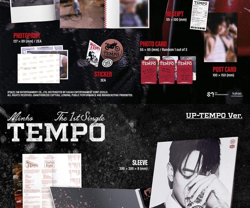 MINHO (SHINee) [TEMPO] 1. Single-Album