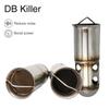 Sclmotos- 51mm/60mm Stainless Steel Motorcycle Exhaust Catalyst DB Killer Muffler Silencer Noise Sound For Yamaha for Honda CBR