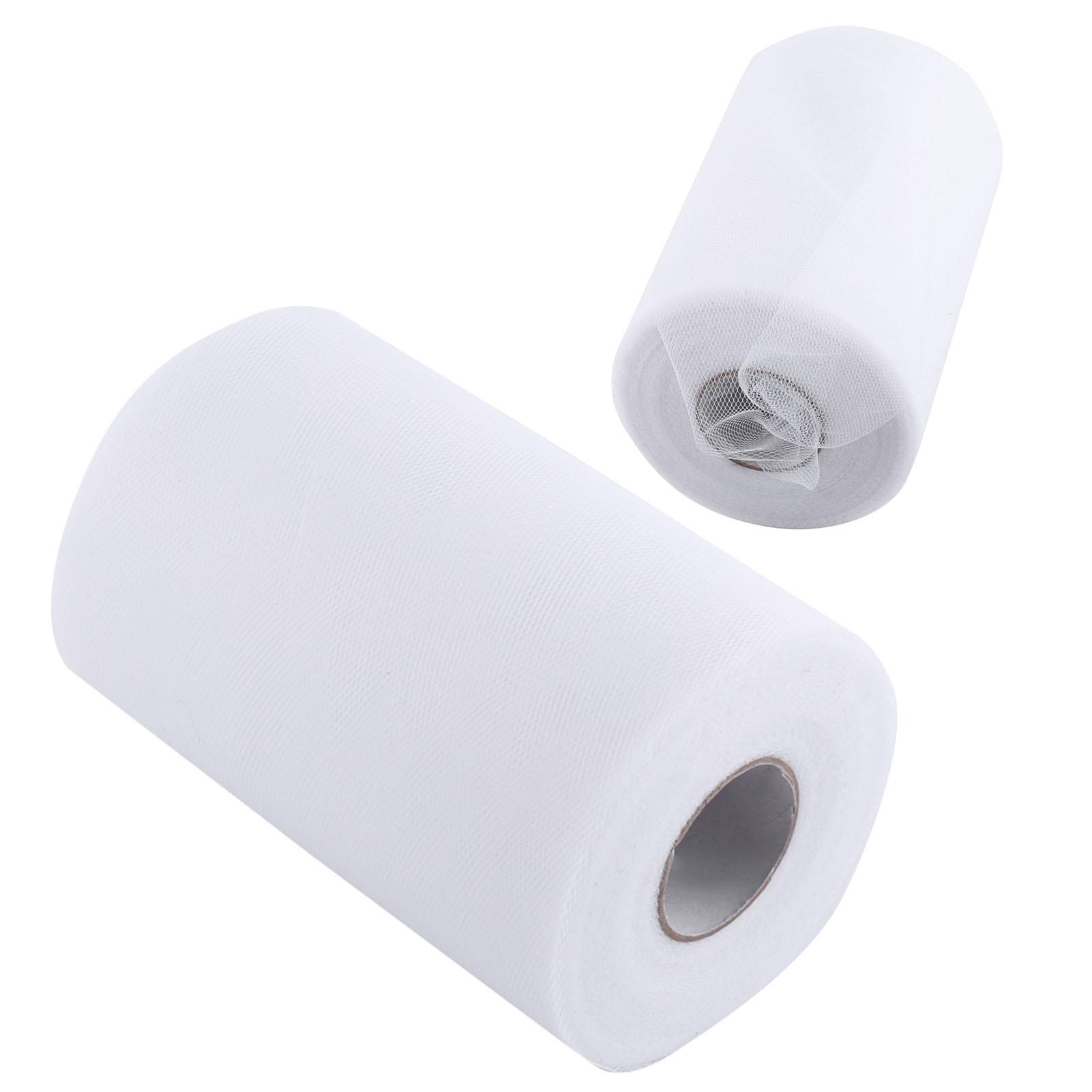 

100 ярдов 15 см DIY свадебное украшение тюль рулон катушка трикотажная ткань для шитья часть(красный)