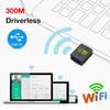 300M Wireless Network Card USB Wireless WiFi Receiver 300Mbps USB Driverless Transmitter Mini Free
