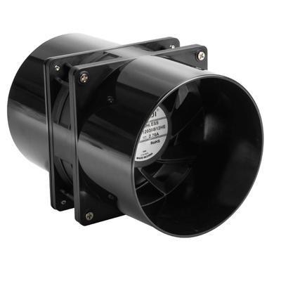 Ventilador de Extracción Fiable DC12V Rodamientos de Bolas Dobles Diseñado Para Rendimiento Óptimo En Espacios Reducidos para Proyectos DIY