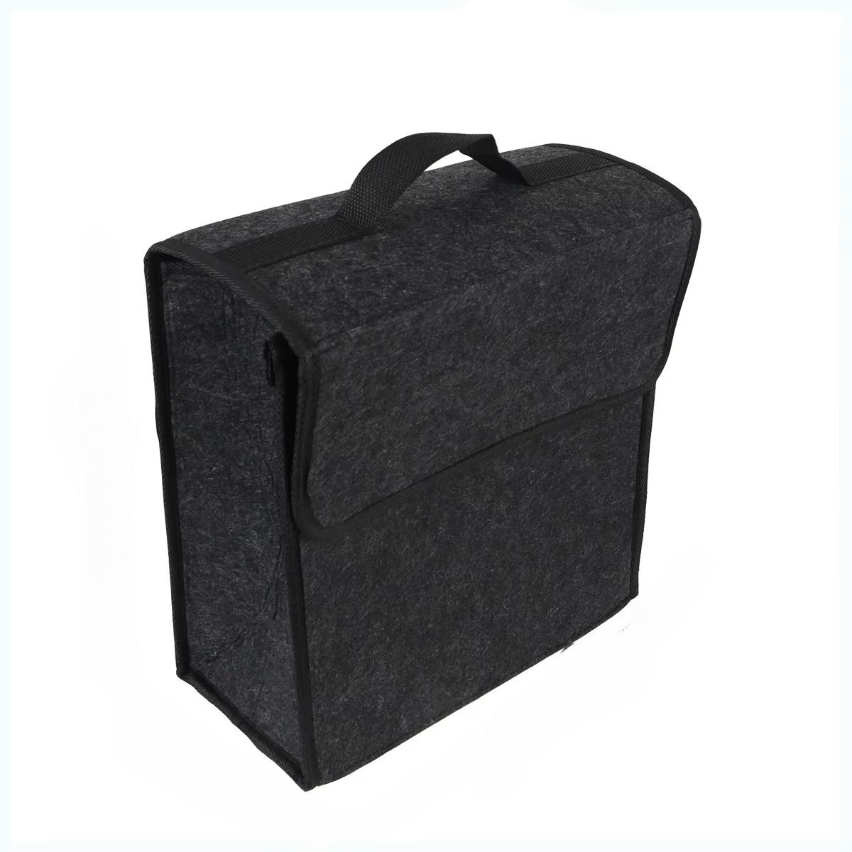 Durable Felt Organizer Bag for Car Trunk & Household Storage Foldable KKJOY Accessories