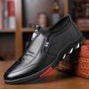 Cowhide Men's Shoes Spring New Men's Casual Shoes Men's Breathable Feet Low-top  Soft-soled Trendy Leather Shoes Men