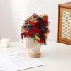 Women's Camouflage Knit Balaclava Hat - Spring/Autumn, Wool, Warm, Hip Hop Style for Couples