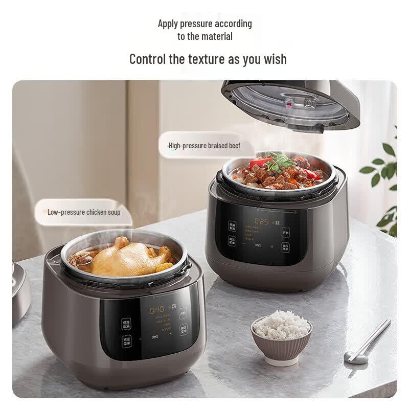 Midea Smart Electric Pressure Cooker C5937G 5L CN Plug (adapter Included)