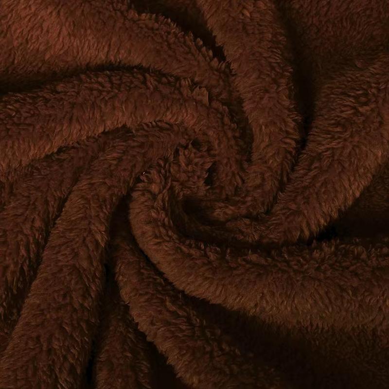 Women's Fashion Winter Warm Comfortable Windbreakers Lady Long Sleeve Lapel Fleece Plush Jacket Coat